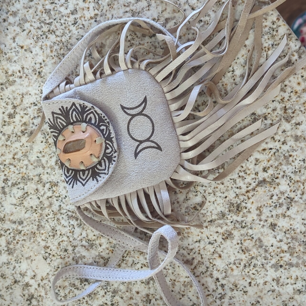 Leather Mojo Pouch/Spell Bag